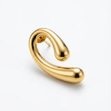 Makena Curve Stud Earrings