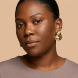 Arabella Cutout Statement Stud Earrings