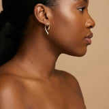 Makena Curve Stud Earrings