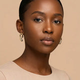 Makena Curve Stud Earrings