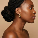 Sanaa Double Pebble Stud Earrings