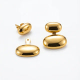 Sanaa Double Pebble Stud Earrings