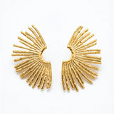 Kamari Sunburst Statement Stud Earrings