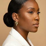 Taraji Bow Stud Earrings