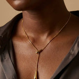 Gwen Y-Chain Lariat Necklace
