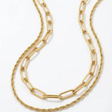 Hailey Layered Chain Necklace