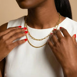 Hailey Layered Chain Necklace