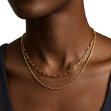 Hailey Layered Chain Necklace