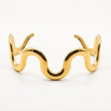 Azura Wave Cuff Bracelet