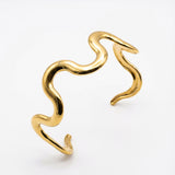 Azura Wave Cuff Bracelet