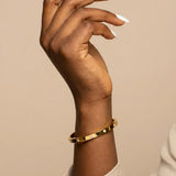 Kora Scattered Crystal Bangle Bracelet