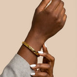 Ella Braided Bangle Bracelet